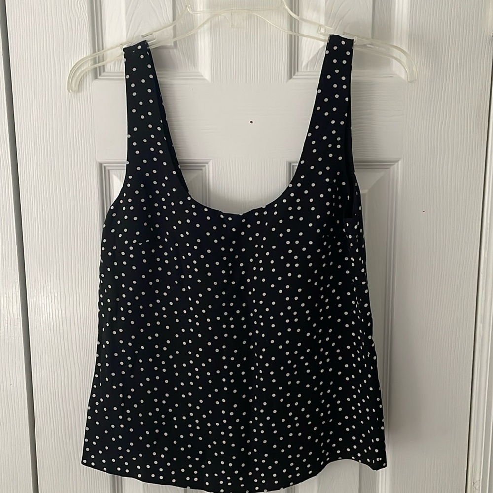Women’s black shell tank, XS